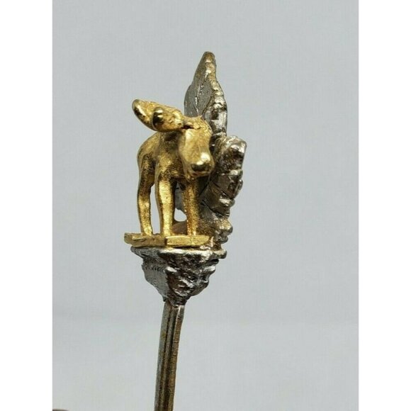 Embossed Moose Leaf Mini Collectible Spoon home décor - Picture 5 of 12